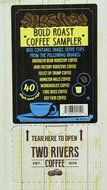 Two Rivers Flavored Sampler Pack Single-Cup Coffee for Keurig K-Cup Brewers, 40 Count N14