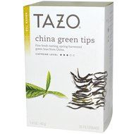 Tazo Teas, China Green Tips, Green Tea, 20 Filterbags, 1.4 oz (40 g) - 2pcs N2