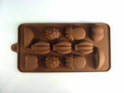 Food Silicone Mold Fruit Shaped Silicone Chocolate Mold Cake Baking Tools