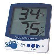 Sunleaves Large Min/Max Digital Hygro-Thermometer N2