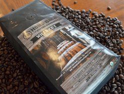 Whiskey Coffee - Specialty Coffee aged in Whiskey Barrels - Home Brew Coffee Company Gourmet Coffee - 1 Pound N3