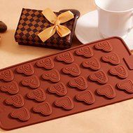 Heart Shape Silicone Fondant Cake Decorating Mold Chocolate Soap Mold N5