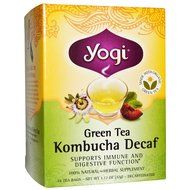 Yogi Tea Green &amp; Kombucha Decaf, 16 ct