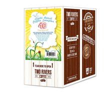 Two Rivers Flavored Sampler Pack Single-Cup Coffee for Keurig K-Cup Brewers, 40 Count N16