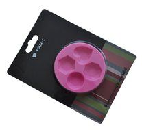 FOUR-C Gum paste Molds Different Diamond Silicone Mould for Cake Color Pink N3