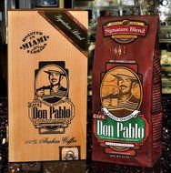 2LB Cafe Don Pablo Gourmet Coffee Signature Blend - Medium-Dark Roast Coffee - Whole Bean Coffee - 2 Pound ( 2... N20