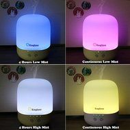 300ml Essential Oil Diffuser - Exqline Aroma Diffuser With Touch Control and Timer, Up to 10 Hours Continuous... N2