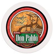 2LB Cafe Don Pablo Gourmet Coffee Signature Blend - Medium-Dark Roast Coffee - Whole Bean Coffee - 2 Pound ( 2... N41