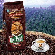 2LB Cafe Don Pablo Gourmet Coffee Signature Blend - Medium-Dark Roast Coffee - Whole Bean Coffee - 2 Pound ( 2... N54