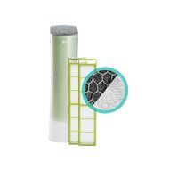 Alen Paralda HEPA Dual Airflow Tower Air Purifier for Allergies, Dust, Bacteria, and Mold N3