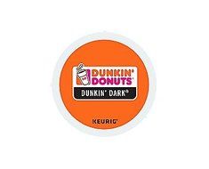 Dunkin' Donuts Dark Roast Coffee, Keurig K-Cups, 16 Count