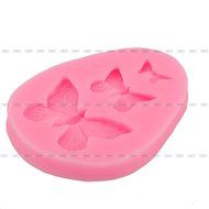 Yosoo Letter Flag Bunting Silicone Fondant Mold Cake Decorating Chocolate Mould Baking N47