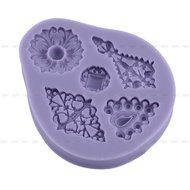 Yosoo Letter Flag Bunting Silicone Fondant Mold Cake Decorating Chocolate Mould Baking N59