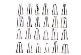 Cake Decorating Kit,elooptech 24pcs Stainless Steel Icing Tip Set / Advanced Decorating Tip Set/DIY Cake Tips... N2