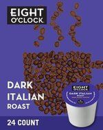 Eight O&#039;Clock Coffee Dark Italian Roast K-Cups - 144 Count Box