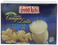 Gold Kili Instant Honey Ginger Latte, 7.7-Ounce, 10-Count (Pack of 6) N3