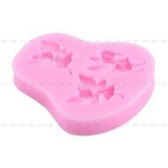 Yosoo Letter Flag Bunting Silicone Fondant Mold Cake Decorating Chocolate Mould Baking N92