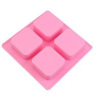 MEXUD-Silicone Soap Cake Mould Fondant Chocolate Soap Mould For Ice Cube Candy Chocolate Cake Cookie (Double -... N3