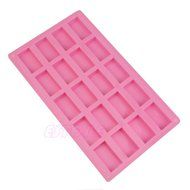 MEXUD-Silicone Soap Cake Mould Fondant Chocolate Soap Mould For Ice Cube Candy Chocolate Cake Cookie (Double -... N5