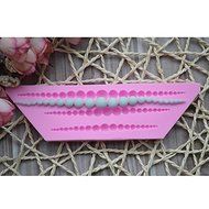 3D Pearl Necklace Silicone Fondant Mold Cake Decorating Mould N3