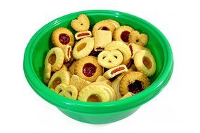 Click 6 Piece Nesting Mixing Bowl Set Christmas Colors (6 Piece, Red &amp; Green) N4
