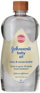Johnson's Baby Oil Gel, Aloe &amp; Vitamin E, 6.5 Ounce (Pack of 6) N2