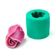 dipshop 3D Chocolate Fondant Decorating Mould Rosebud Silicone Baking Mold shopping N3