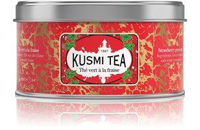 STRAWBERRY GREEN TEA 20 Muslin Tea Bags