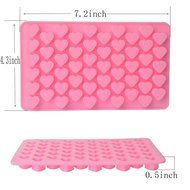 EVTECH(TM) Love Heart Style Silicone Gel Non Stick Cake Bread Mousse Biscuit Ice Pudding Mold Chocolate Jelly... N6