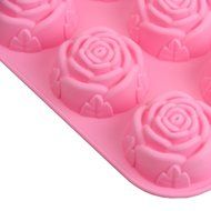 MEXUD-Silicone Soap Cake Mould Fondant Chocolate Soap Mould For Ice Cube Candy Chocolate Cake Cookie (Double -... N10
