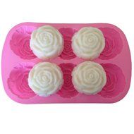 MEXUD-Silicone Soap Cake Mould Fondant Chocolate Soap Mould For Ice Cube Candy Chocolate Cake Cookie (Double -... N11
