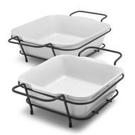 Sur La Table Bronzed Square Baker Racks CL520053-SET-BN , Set of 2