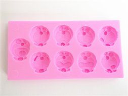 Yunko DIY Silicone Cartoon Cat Fondant Sugar Cake Mold Chocolate Candy Cake Decorating Mold