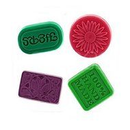 MEXUD-Silicone Soap Cake Mould Fondant Chocolate Soap Mould For Ice Cube Candy Chocolate Cake Cookie (Double -... N15