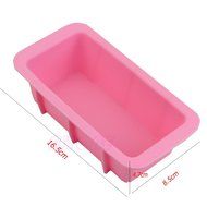 MEXUD-Silicone Soap Cake Mould Fondant Chocolate Soap Mould For Ice Cube Candy Chocolate Cake Cookie (Double -... N16