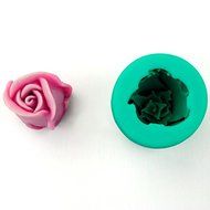 dipshop 3D Chocolate Fondant Decorating Mould Rosebud Silicone Baking Mold shopping N7