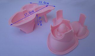 10 pcs silicone pig cake mold/baking mold,cake tools,FDA+free shipping