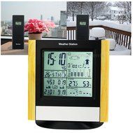 WWVB RCC Wireless Weather Station + 3 Sensor with Air presurre Trend Indicator with Sunrise/Sunset, Moonrise/Moonset... N2