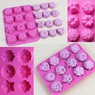 PNBB Candy Making Molds Set of 2 Flowers Hearts Shapes N3