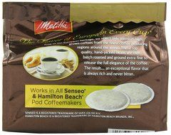 Melitta Coffee Pods for Senseo and Hamilton Beach Pod Brewers, Medium Roast, 4.44 oz bags (Pack of 6, 18 Count... N3