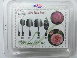 3D Jelly Cake Tools specially -Type 18 - Peony - 5 pcs/set N2