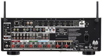Denon AVR-X3300W 7.2 Channel Full 4K Ultra HD A/V Receiver with Built-In Wi-Fi and Bluetooth + Sennheiser HD201Headphones... N2