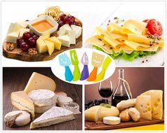 BakeWarePlus 5 Pcs/set Silicone Turner Spatula Basting Brush Whisk Kitchen Baking Utensils N12