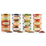 Tea Forte LOOSE LEAF TEA TRIO, 3 Small Tea Tins, Herbal Tea Sampler - Mojito Marmalade, African Solstice, Harvest... N4