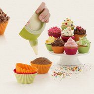 10 Pack Reusable Silicone Cupcake Liners Muffin Cups Baking Cups BPA Free Food Grade,Star Shape N2