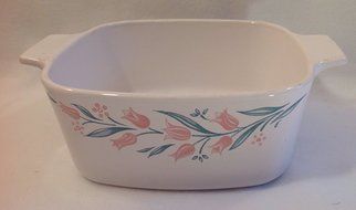 Corning Ware Rosemary Pattern Casserole, 1.5 Liter
