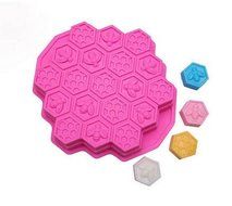 Cake Chocolate Mold Diy Honeycomb And Bees Modeling Silicone Mould Ice Cube Cake Baking Tools
