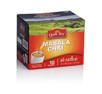Chai Tea Latte - Cardamom Spiced Tea 40 Latte Tea Pouches By QuikTea N12