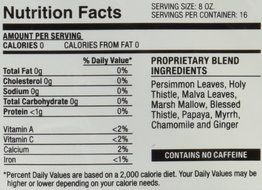 Iaso Tea 2 oz contains 2 tea bags