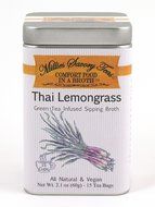 All Natural Vegan Vegetarian Green Tea Infused Sipping Broth 15 Tea Bags Thai Lemongrass